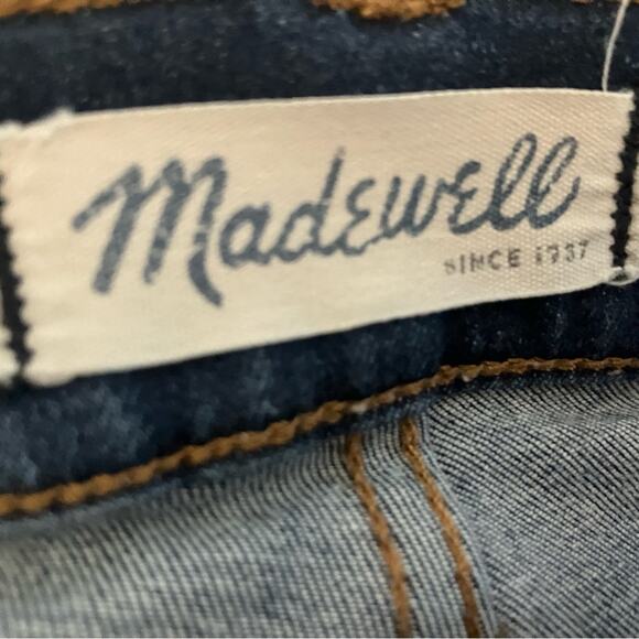 Madewell High Riser Blue Skinny Jeans size 25 - Picture 3 of 9